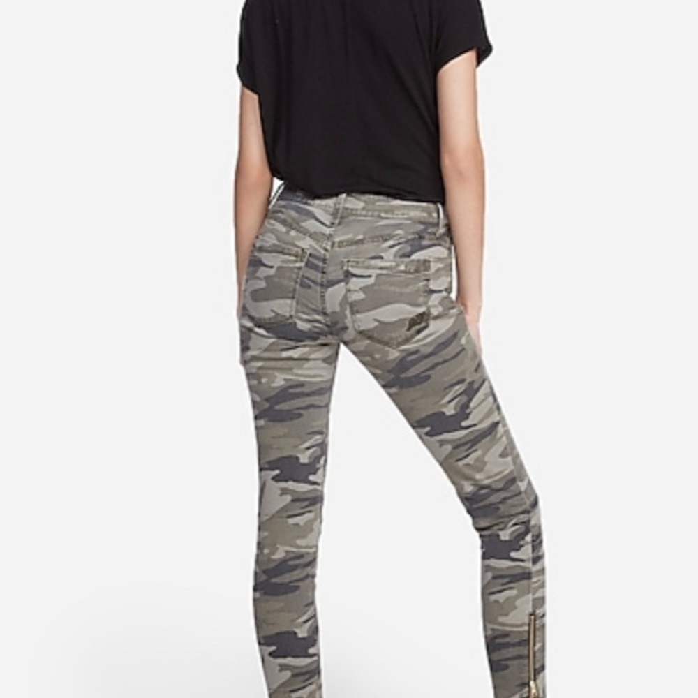 Express Cameo Lowrise Ankle Leggings